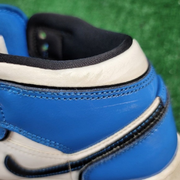 Jordan 1 Mid Signal Blue Size 5y